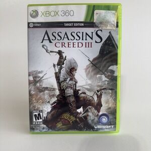 ASSASSIN'S CREED III [Target Edition] [Xbox 360, 2012] 2 Disc